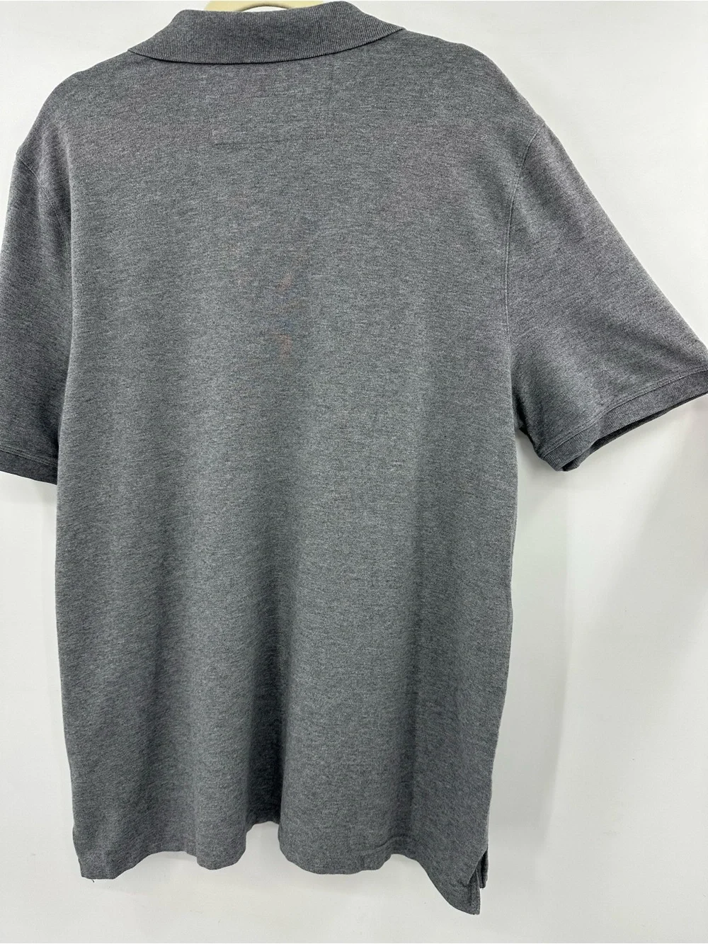 Banana Republic Men's Gray Heather Polo